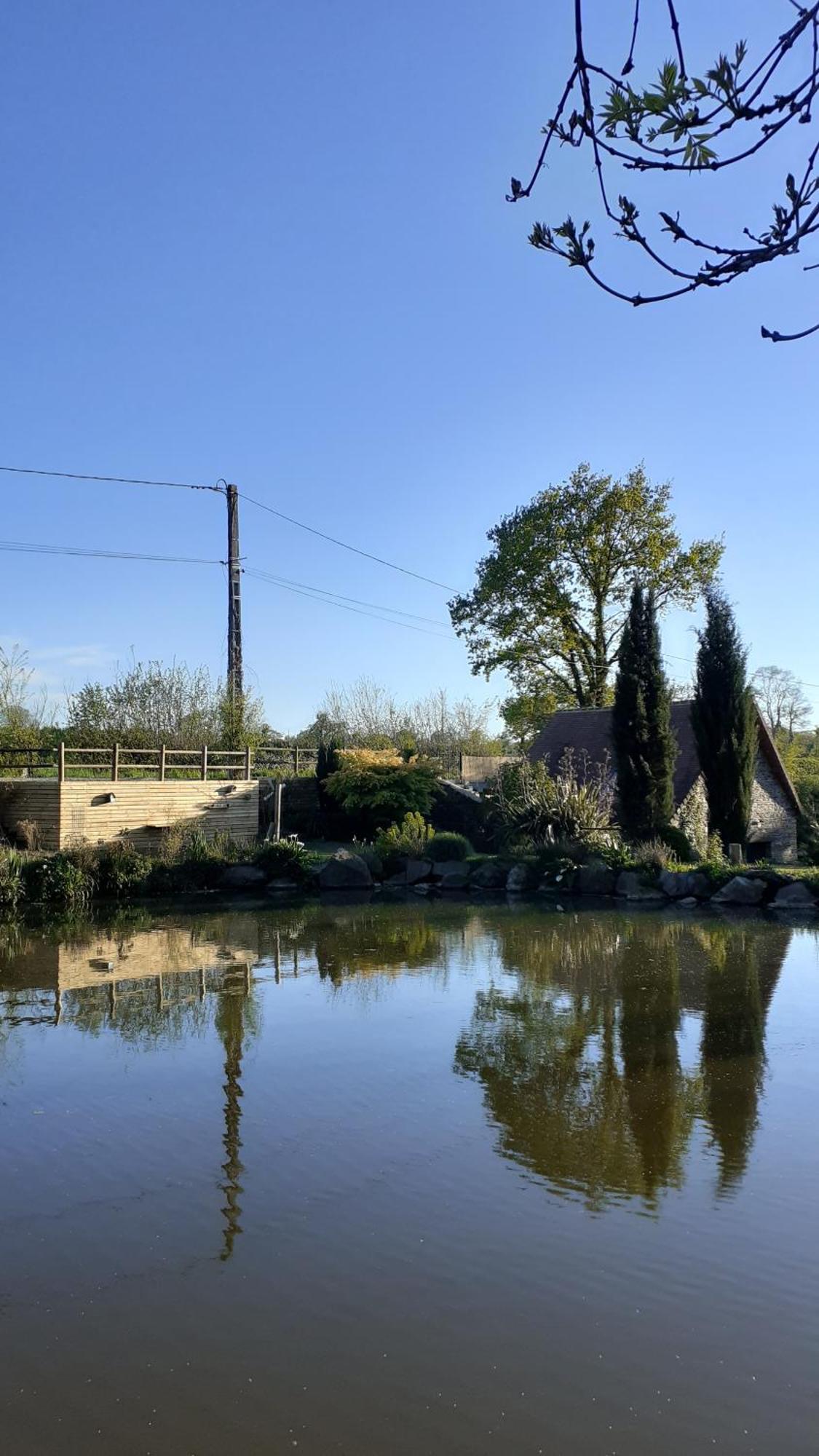 Villa Ancien Moulin Pres D'Un Ruisseau Sallen Exterior foto